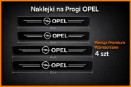 4 szt Opel Zafira Insignia Astra Corsa Naklejki ochronne na progi Bagażnik