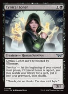Karta Magic: The Gathering Cynical Loner DSK 89