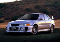 Plakat A3 - Mitsubishi Lancer EVO V 5 4G63T Wallpaper