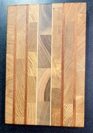 DESKA DO KROJENIA Z DREWNA DĘBOWEGO 25,5x17x2,2cm TWOJE LOGO