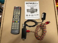 Dekoder Tuner DVB-T2 Wiwa H.265 MINI LED Hevc Okazja!
