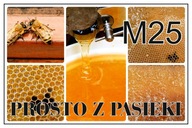BANER SPRZEDAŻ MIODU MIÓD PROSTO Z PASIEKI120X80 M25