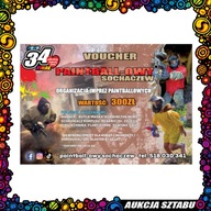 Voucher do Paintball-owy Sochaczew 300zł