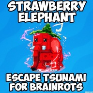 Strawberry Elephant| Escape Tsunami For Brainrots |Roblox