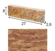 Płytka elewacyjna łupana Combet 27x8x2.6 Multi 3