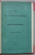 NUMIZMATYKA, OKREŚLANIE AUTENTYCZNEŚCI ANTYCZNYCH MONET RZYMSKICH, 1871