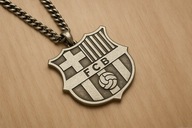 FC Barcelona - wisiorek, łańcuszek, naszyjnik