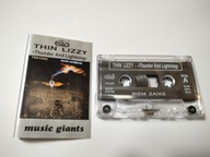 Thin Lizzy – Thunder And Lightning - KASETA MC K856