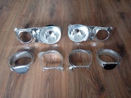 BMW E39 LIFT LAMPA DEKOR RAMKA ODBŁYŚNIK REFLEKTORA XENON