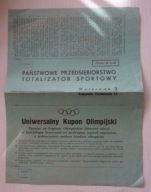 kupon LOTTO - UNIWERSALNY KUPON OLIMPIJSKI