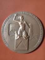 Medal - Miejski Inspektorat Obrony Cywilnej Warszawa / numerowany