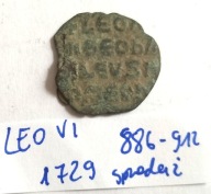 moneta Bizancjum follis Leo VI Sear 1729