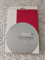 I Want it etui do iPad 9.7 cala czerwony