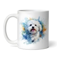 Kubek z maltańczykiem, maltańczyk 330ml