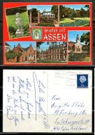 K22470)Holandia: Assen, Mehrbildkarte, wyslany 1973