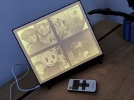 Spersonalizowana ramka ze zdjęciem - Litofan