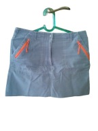 Szara spódnica mini