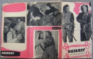 HUZARZY - film francuski -program kinowy -lata 50-te