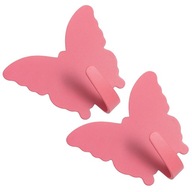 HACZYK SAMOPRZYLEPNY WIESZAK HAK UCHWYT WIESZACZEK MOCNY MOTYL 2 SZT.