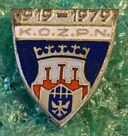 ODZNAKA KOZPN 60 LAT 1919-1979 - KRAKOWSKI OKRĘGOWY ZWIĄZEK PIŁKI NOŻNEJ