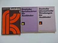 Deutsche Sprichworter, Deutsche Idiomatische, Kontakte 1 JĘZYK NIEMIECKI
