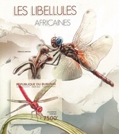 Burundi 2012 ** cięte cena 5,90 zł kat. 8€ - ważki, blok