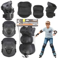 ZESTAW OCHRANIACZY NA ROWER ROLKI HULAJNOGĘ DLA DZIECI CHŁOPCA 6szt