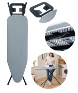 DESKA DO PRASOWANIA STANDARDOWA TRWAŁA Vilde 130 cm x 34 cm WYTZRZYMAŁA