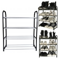 Szafka na buty Półka na buty 50 x 42 x 19 cm czarny skrzynka przedpokój