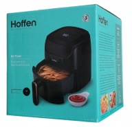 HOFFEN Frytkownica beztłuszczowa, 1400 W, 3,8 litra czarna KARTON 36 m. GW