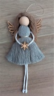 Aniołek handmade - makrama