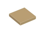 LEGO Płytka Tile 2x2 - 3068b - Dark Tan - 25 szt.