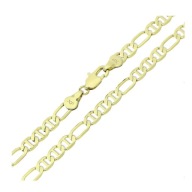 83917 ŁAŃCUSZEK 14K POZŁACANY 50 CM 5 MM splot gucci