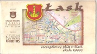 ŁASK - PLAN MIASTA Z 2009 ROKU.