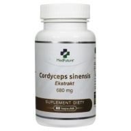 Grzyb Cordyceps Maczużnik chiński ekstrakt 680 mg
