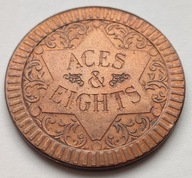 Stany Zjednoczone żeton asy i ósemki śr. 38 mm