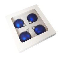 Opakowanie zbiorcze z wytłoczką na 4 bombki 6cm - 60mm