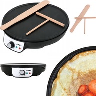 NALEŚNIKARKA PANCAKES PATELNIA DO PIECZENIA NALEŚNIKÓW 1000W 30 CM LUND