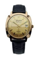 ZŁOCONY MĘSKI ZEGAREK GLASHUTTE SPEZIMATIC LATA 60TE - UNIKAT
