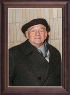 Obraz Leopold Trepper portret w drewnianej ramie ze szkłem