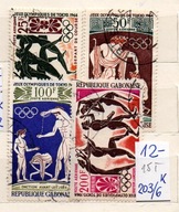 Gabon 15 T , nr 203/ 6 , komplet