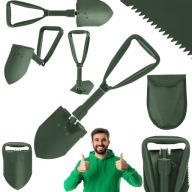 MINI SAPERKA SKŁADANA WOJSKOWA ŁOPATKA POLOWA METALOWA Z POKROWCEM MTH