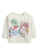 NEXT sweterek bluza bez kaptura dziewczynka 92