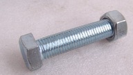 Śruba nakętka ocynkowana DIN 931 16x75 kl 5,8