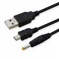 KABEL Y USB DC 2W1 PSP FAT / SLIM 1000 - 1004 / 2000 - 2004 / 3000 - 3004