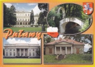 PUŁAWY - PAŁAC CZARTORYSKICH - MARYNKI- MOSTEK - DOMEK ŻÓŁTY - MAPKA - HERB