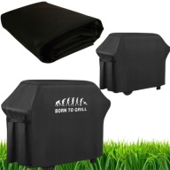 POKROWIEC NA GRILL 145x118x60cm WODOODPORNY MOCNY ODPORNY SOLIDNY ANTY UV