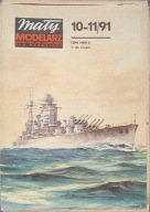 Mały Modelarz 10-11/1991 pancernik RODNEY