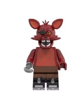 FNAF KLOCKI KONSTRUKCYJNE ZABAWKA KOLEKCJONERSKA FIGURKA HORROR GRA FOXY