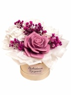 FLOWER BOX KWIATY MYDLANE BUKIET PREZENT